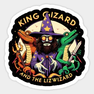 king gizzard and the lizard wizard Sticker